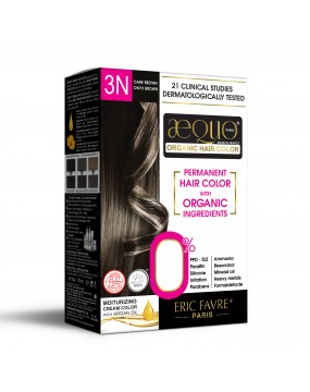 Dark Brown Woman 3N -KIN Organic Hair Colour-170ml- Derma Certified- AEQUO ORGANIC