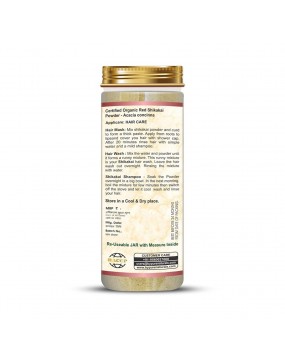 Organic byPurenaturals Red Shikakai Herb Powder-100gm