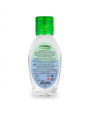 Hand Sanitizer byPureNaturals 72% Isopropyl Alcohol Gel- 50 ml set of 24