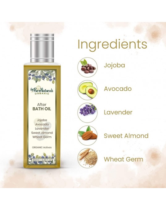 byPureNaturals Organic After Bath Oil - 100ml