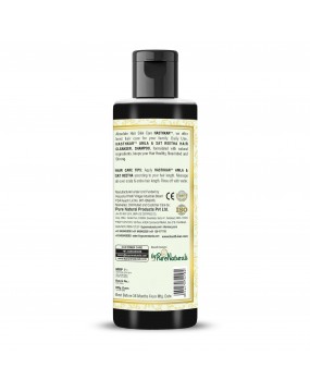 Hasthkar Hamdmades Amla Sat Reetha Hair Cleanser Shampoo for Men & Women 210ml
