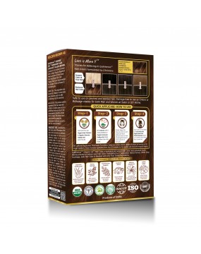 QuikHenna Organic Gel Hair Color 4G Golden Brown